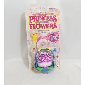 Vintage YES! 1994 Princess Of The Flowers Baby Princess Serena Playset NOS